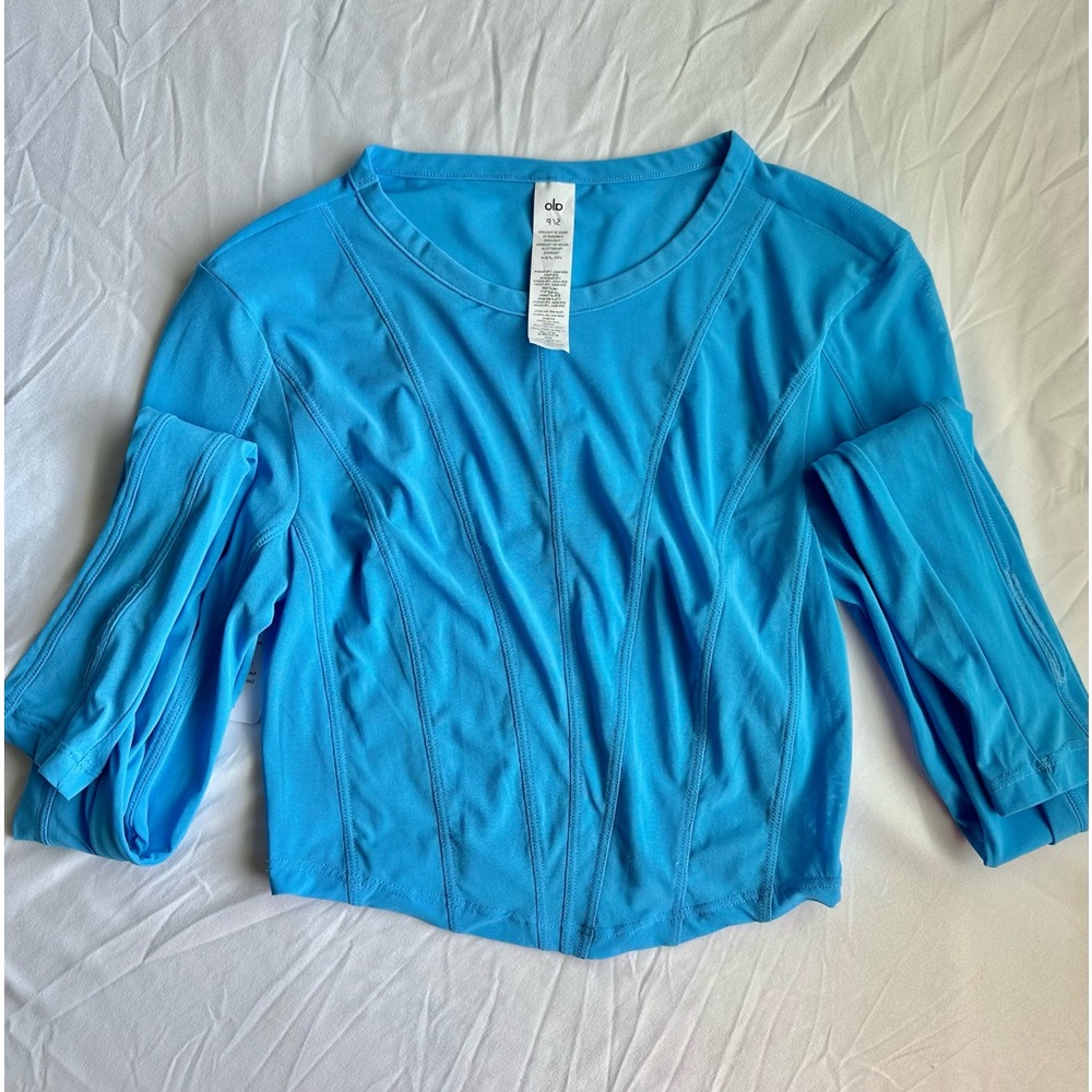 ALO Yoga Blue Women's Top